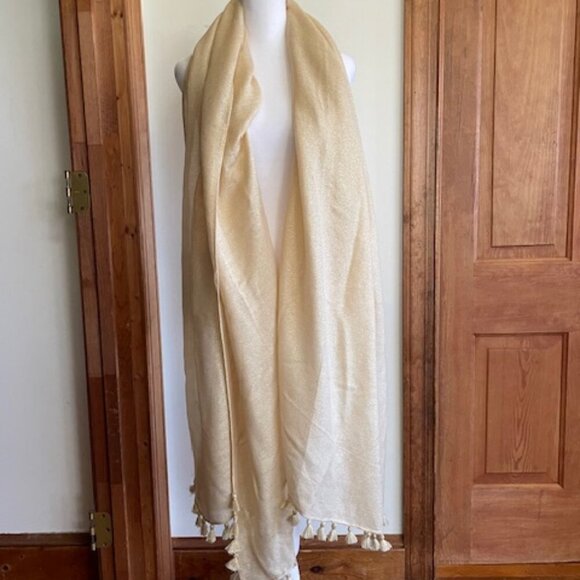 LILLY PULITZER Lana Almond Fringe Scarf Wrap - Picture 5 of 16